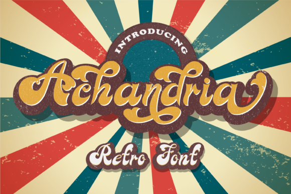 Achandria: A Bold Display Font for High-Impact Campaign Visuals