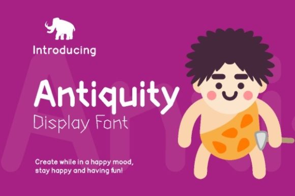 Antiquity Font: Elevating Web Design with Playful Display Typography