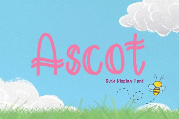 Ascot: A Playful Display Font for Web Design and Digital Branding