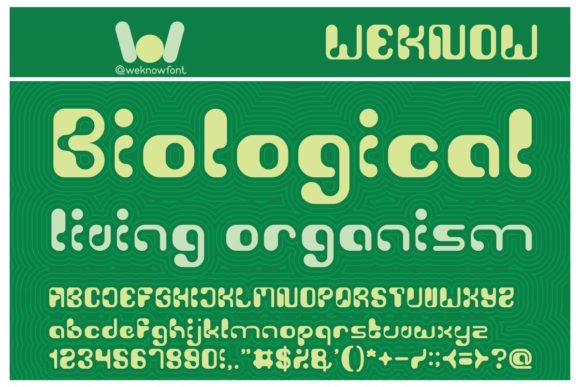 Biological: The Display Font That Turns Digital Content into Visual Campaigns
