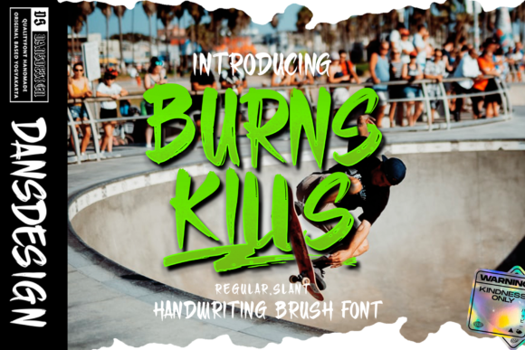 Burn Kills Font: A Bold Choice for Business Branding
