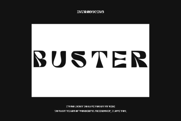 Buster Vintage: A Display Font That Elevates Modern Brand Campaigns