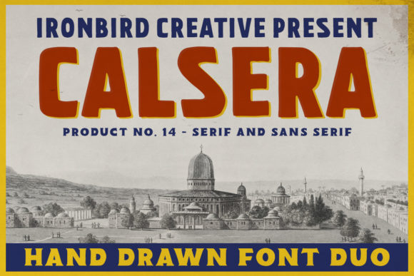 Calsera: A Vintage-Inspired Display Font That Brings Bold Personality to Branding