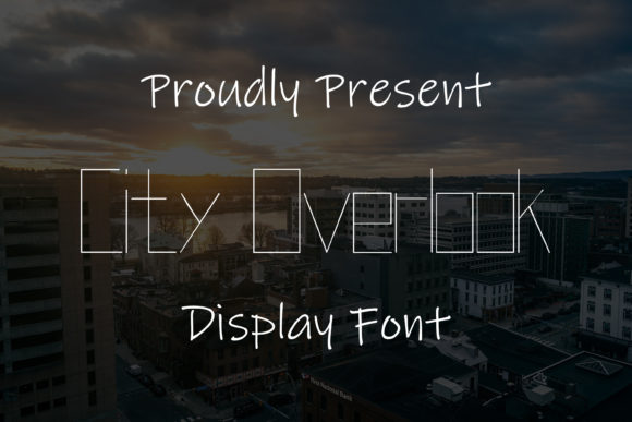 City Overlook: A Designer’s Go-To Display Font for Modern Branding Projects