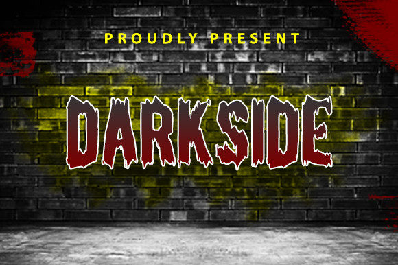 Dark Side: A Bold Display Font That Adds Mystery to Brand Design