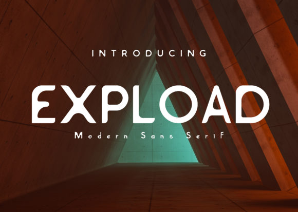 Expload: A Vintage Display Font That Elevates Real Branding Projects