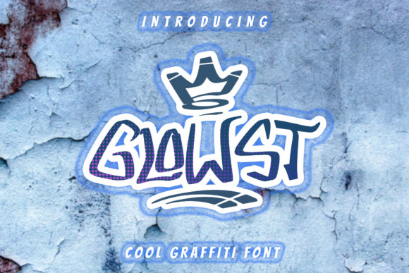 Glowst: A Graffiti-Style Display Font for Bold Campaign Visuals