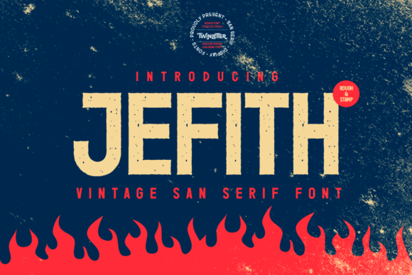 Jefith: A Bold Display Font for Modern Web Design