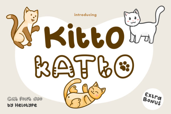 Kitto Katto: A Playful Display Font That Adds Personality to Your Brand