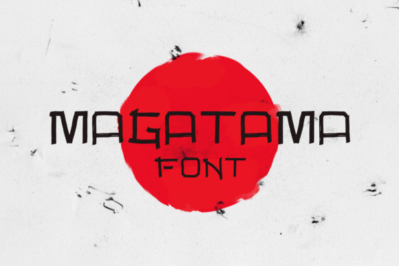 Magatama: A Bold Display Font for Modern Editorial Design