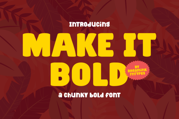 Make It Bold: A Strong Display Font for Business Branding