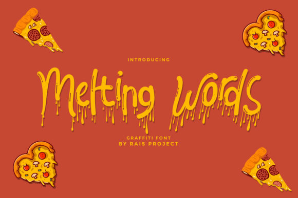 Melting Words: A Display Font with Personality for Editorial Design