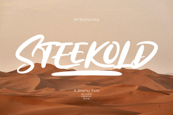 Steekold: A Modern Display Font That Elevates Digital Branding