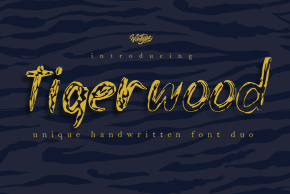 Tigerwood: A Designer’s Go-To Display Font for Unique Branding Projects